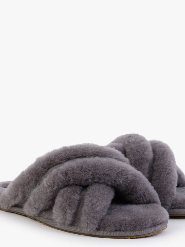 Scuffita Charcoal Sheepskin Slippers