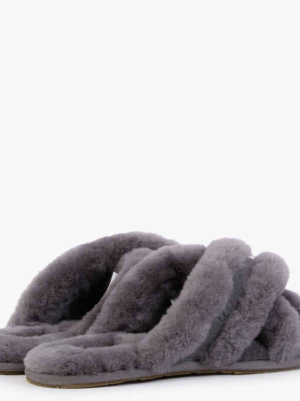 Scuffita Charcoal Sheepskin Slippers