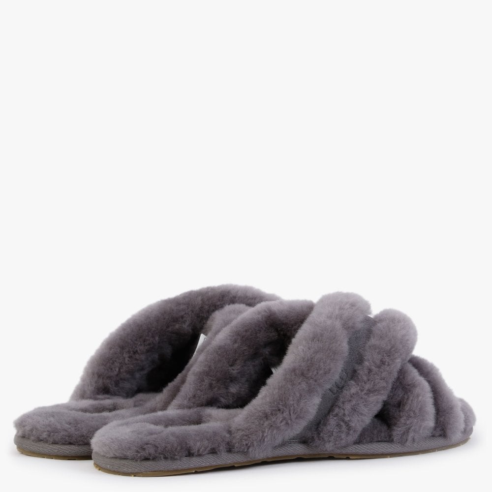 Scuffita Charcoal Sheepskin Slippers