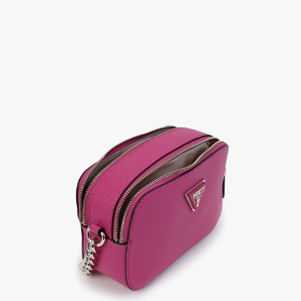 Noelle Fuchsia Cross-Body Camera Bag
