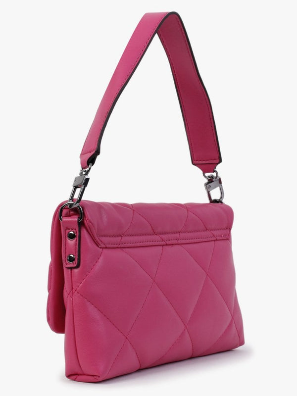 Brightside Quilted Cheeky Pink Shoulder Bag