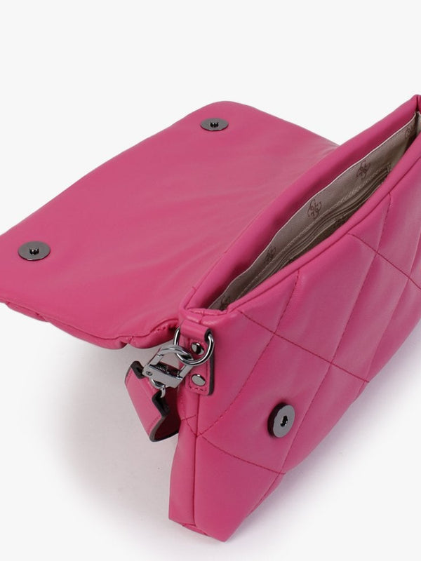 Brightside Quilted Cheeky Pink Shoulder Bag