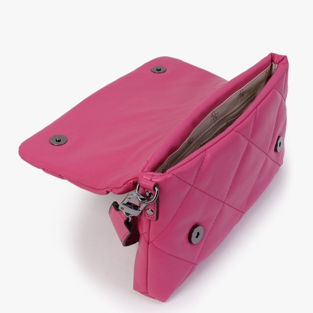 Brightside Quilted Cheeky Pink Shoulder Bag