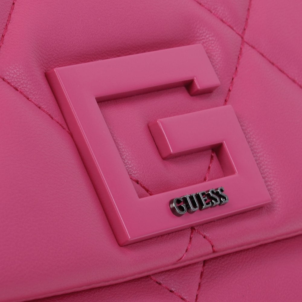 Brightside Quilted Cheeky Pink Shoulder Bag