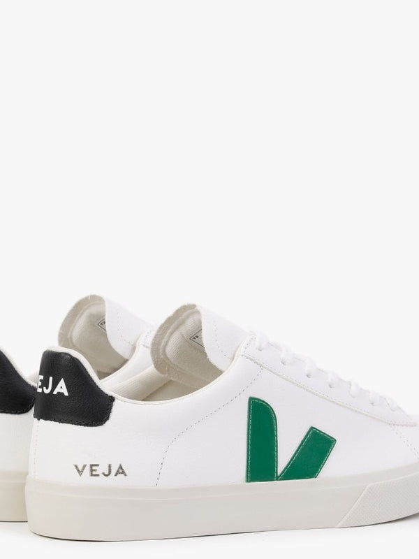 Men's Campo Chromefree Leather Extra White Emeraude Black Trainers