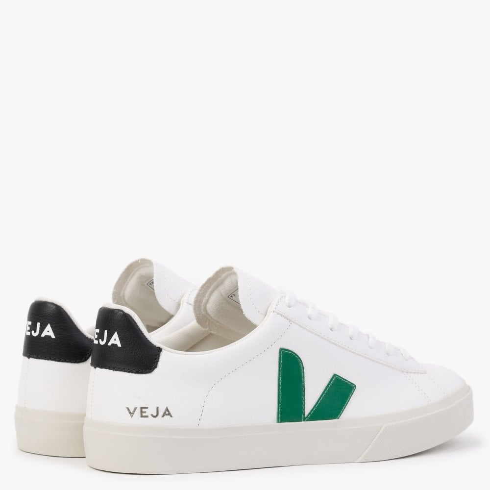 Men's Campo Chromefree Leather Extra White Emeraude Black Trainers