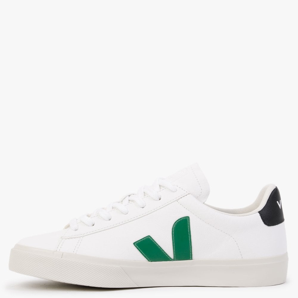 Men's Campo Chromefree Leather Extra White Emeraude Black Trainers