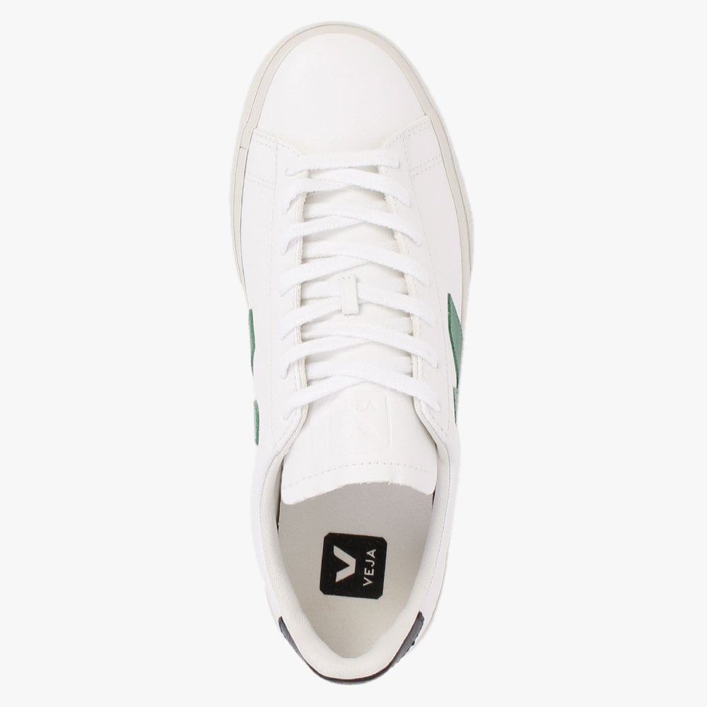 Men's Campo Chromefree Leather Extra White Emeraude Black Trainers