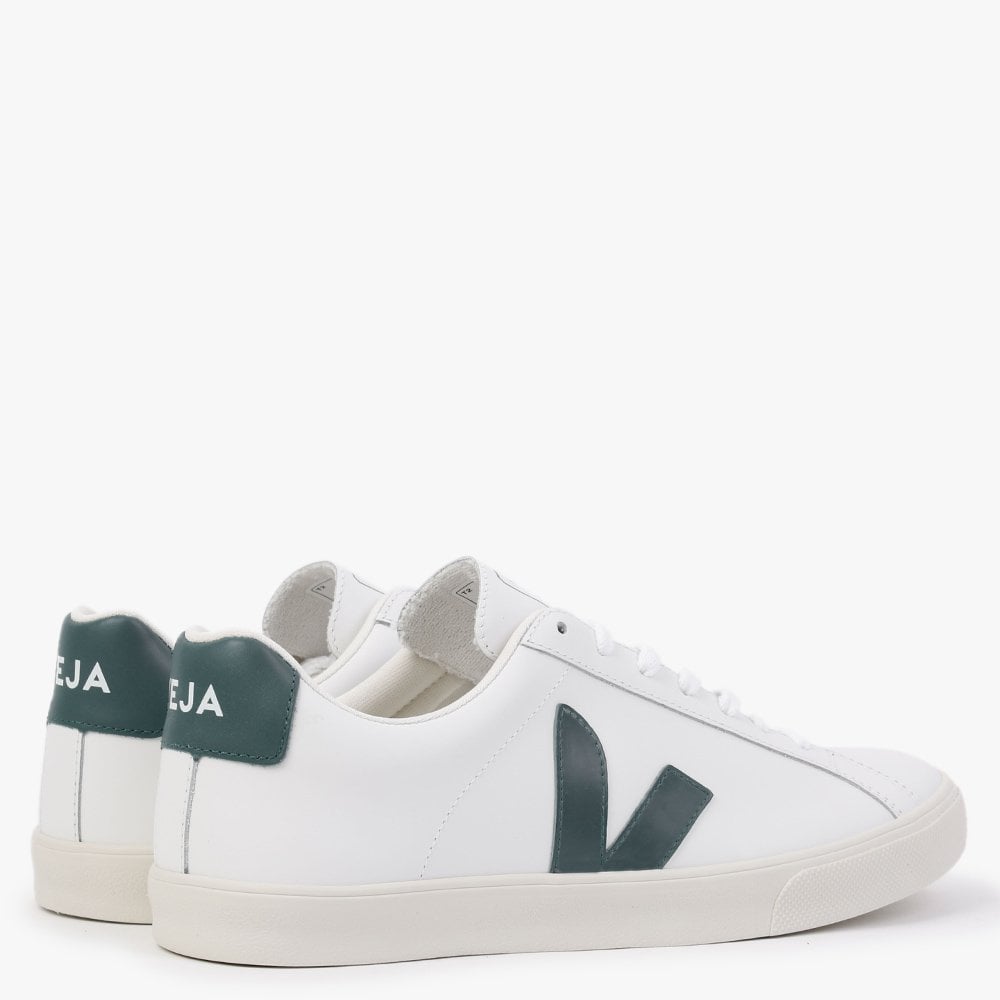 Men’s Esplar Logo Leather Extra White Brittany Trainers