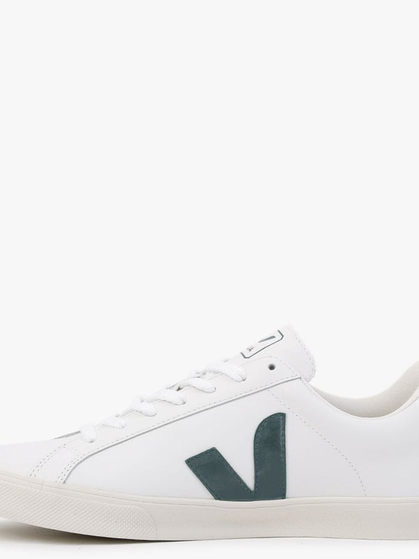 Men’s Esplar Logo Leather Extra White Brittany Trainers