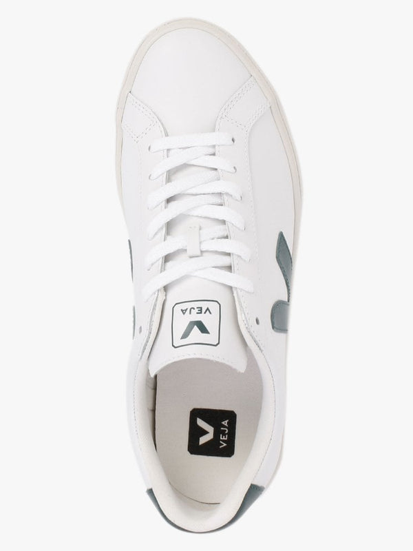 Men’s Esplar Logo Leather Extra White Brittany Trainers