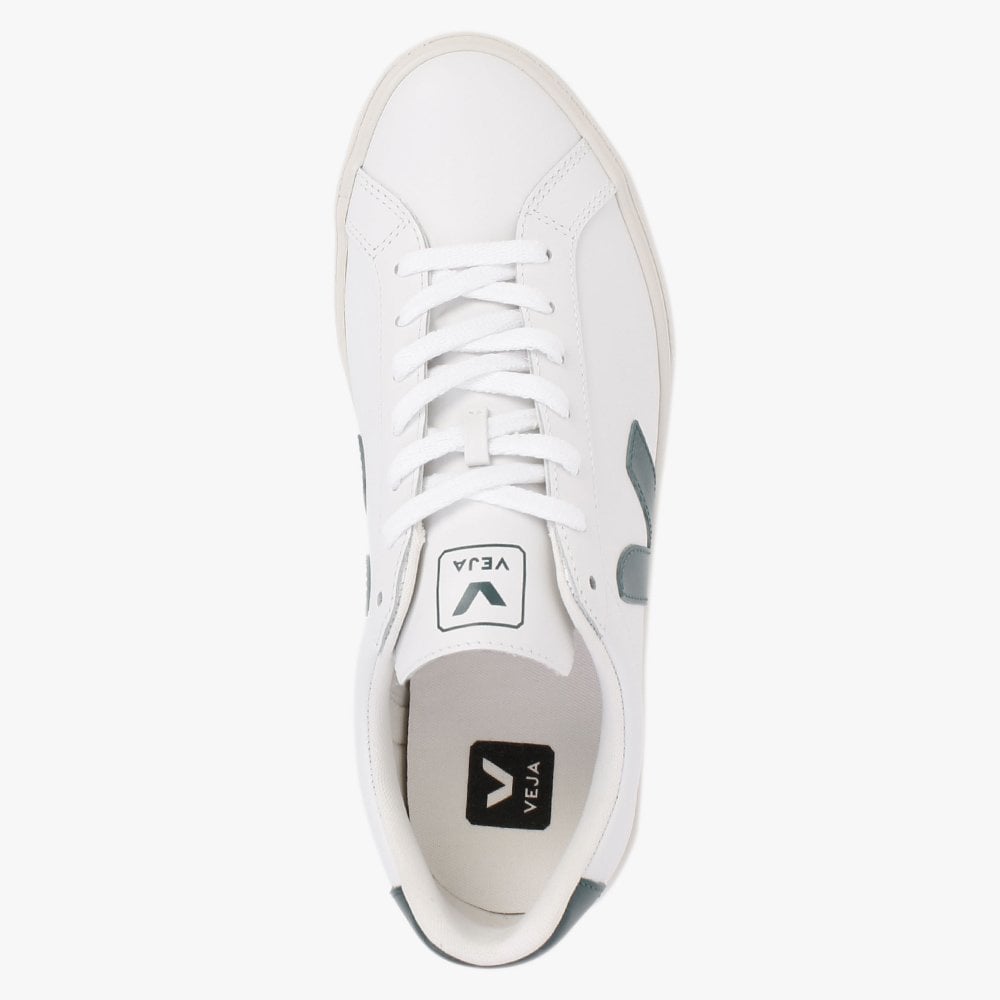Men’s Esplar Logo Leather Extra White Brittany Trainers