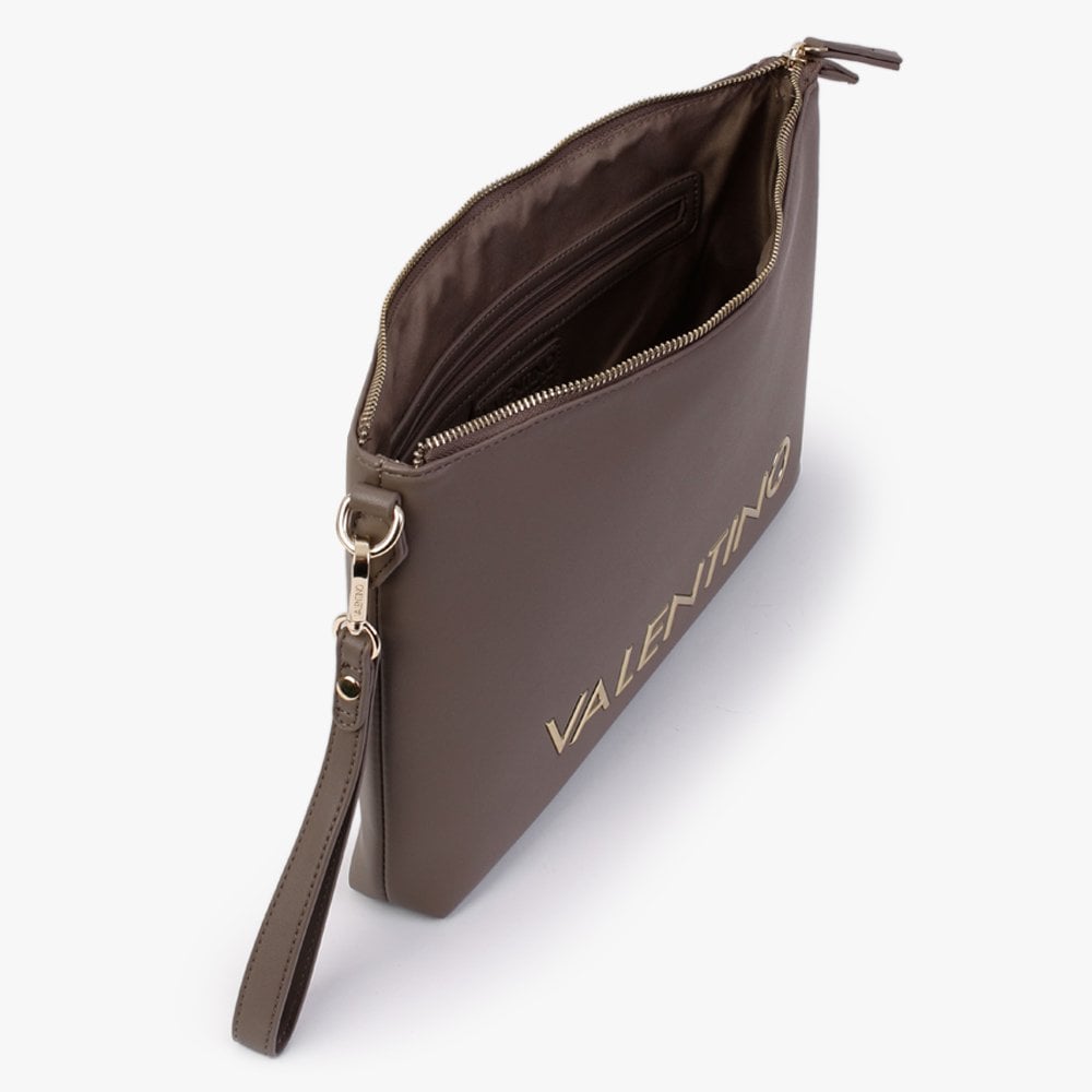 Olive Taupe Pochette Bag