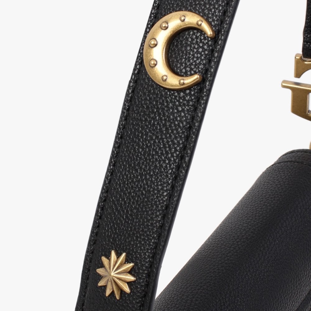 Dream Mini Flap Black Shoulder Bag