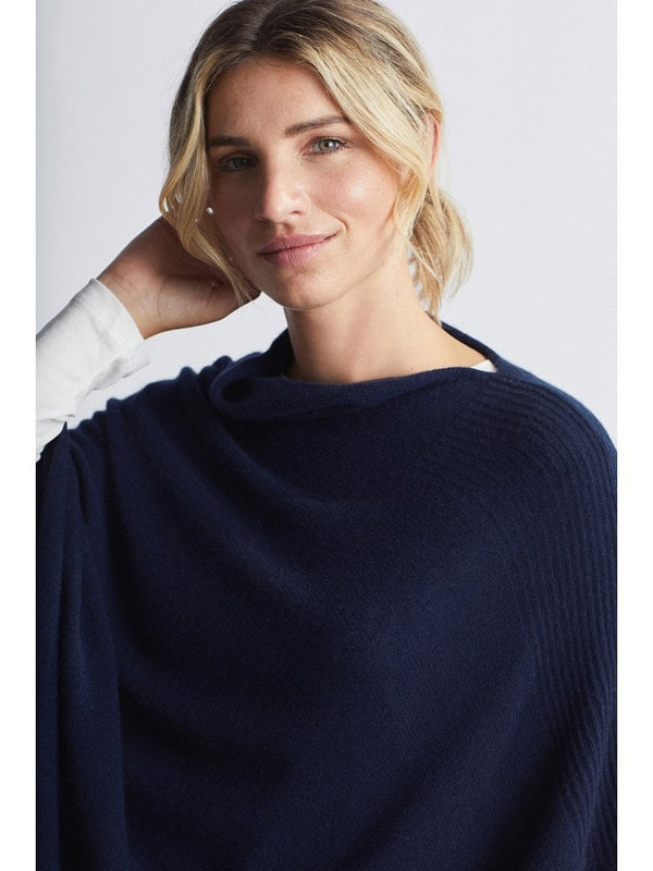 Cashmere Midnight Poncho