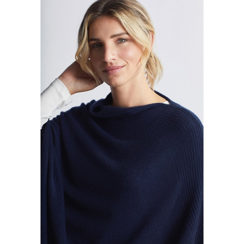 Cashmere Midnight Poncho