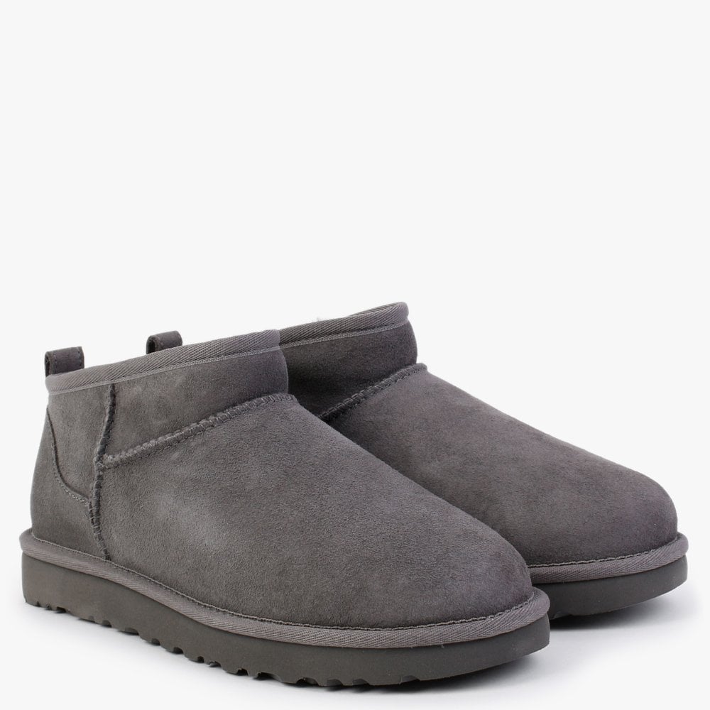 Classic Ultra Mini Grey Twinface Boots