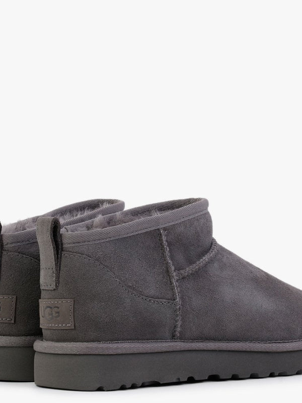 Classic Ultra Mini Grey Twinface Boots