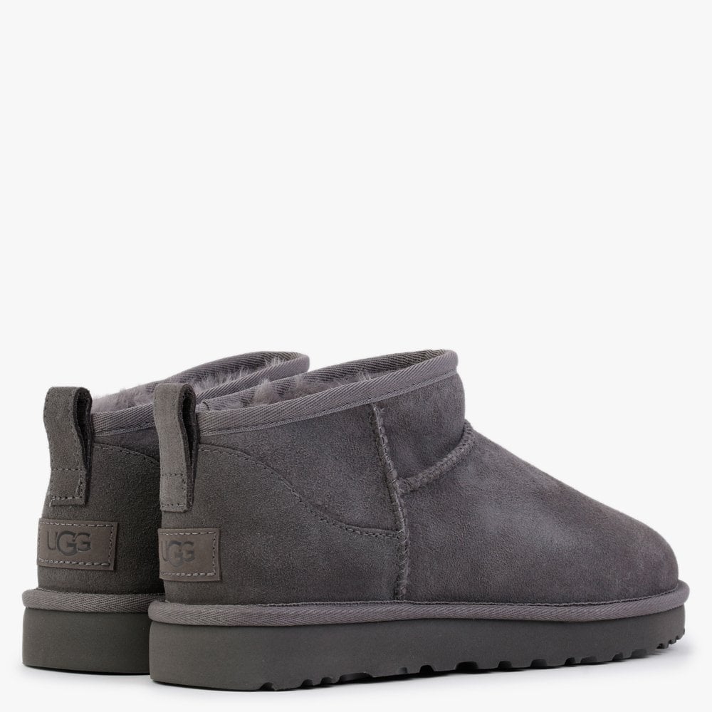 Classic Ultra Mini Grey Twinface Boots