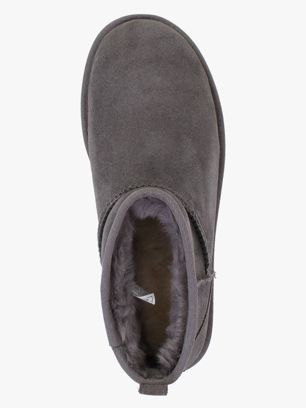 Classic Ultra Mini Grey Twinface Boots