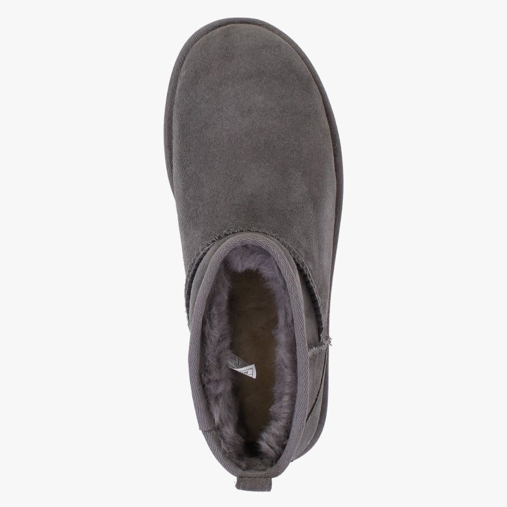 Classic Ultra Mini Grey Twinface Boots