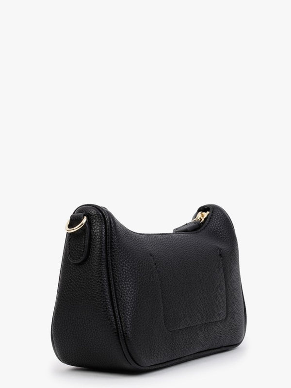Baguette Black & Silver Cross-Body