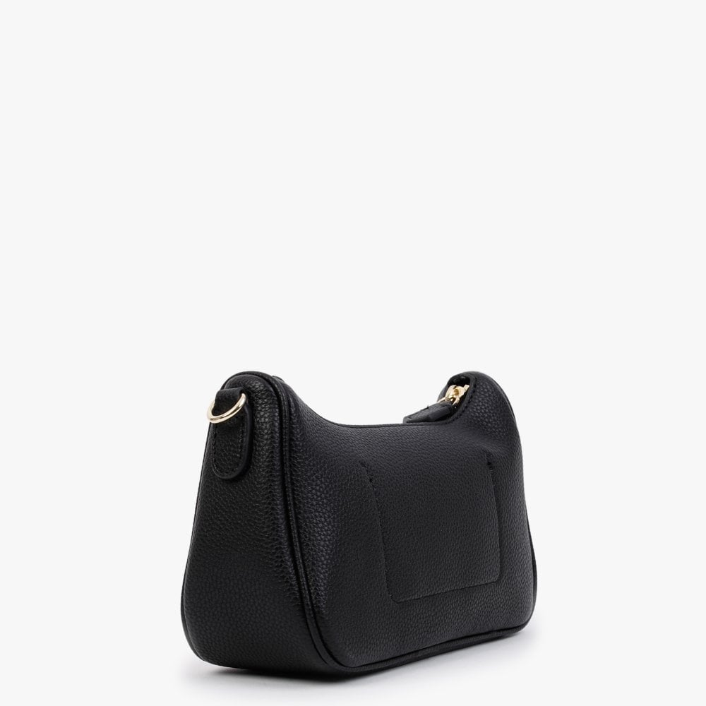 Baguette Black & Silver Cross-Body