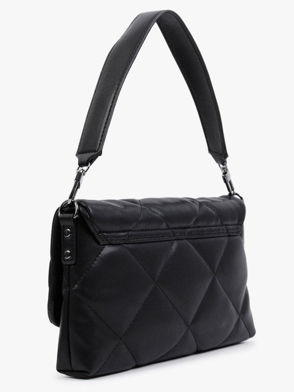 Brightside Quilted Black Shoulder Bag
