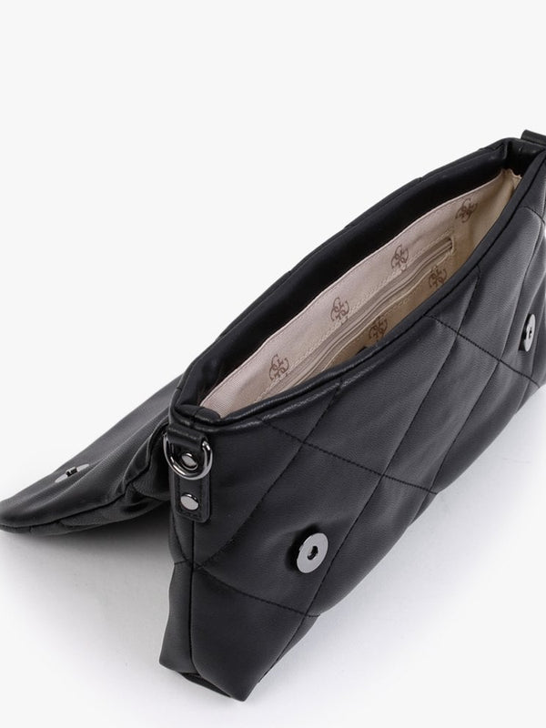 Brightside Quilted Black Shoulder Bag