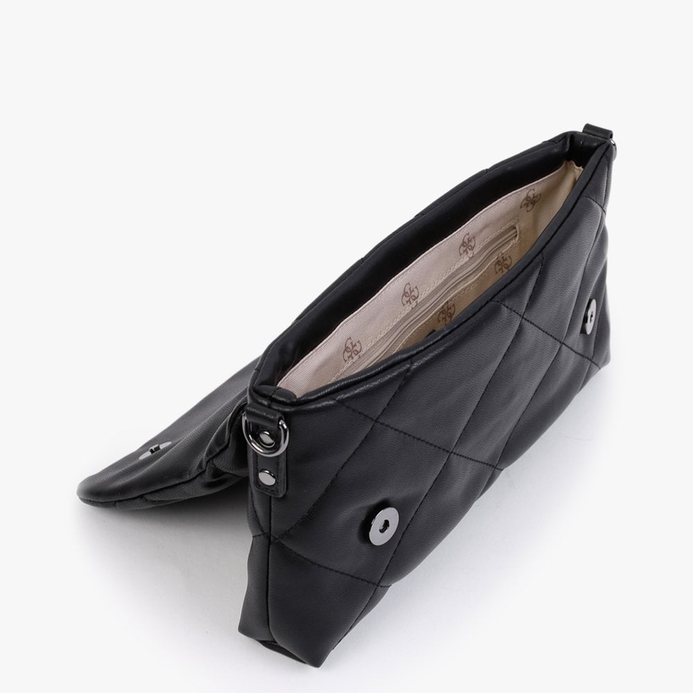Brightside Quilted Black Shoulder Bag