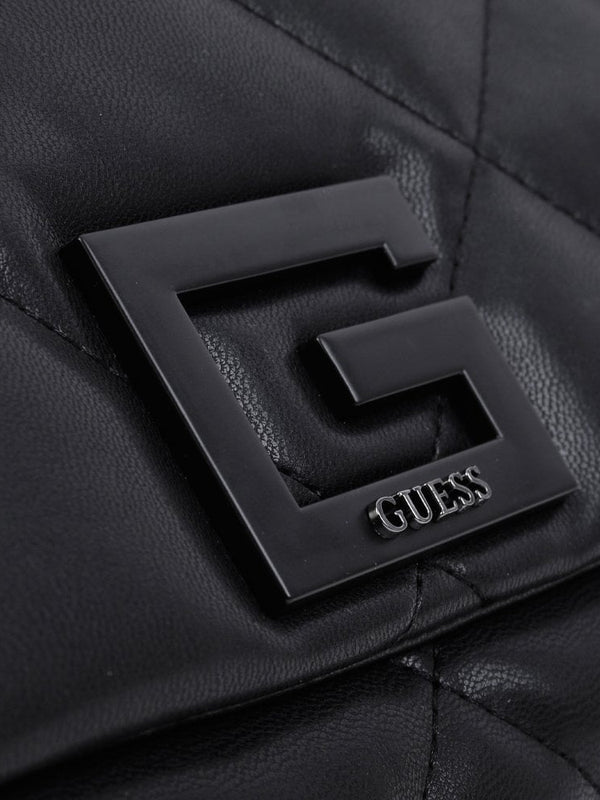 Brightside Quilted Black Shoulder Bag