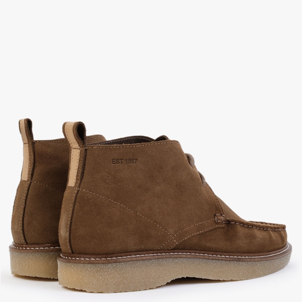 Perth Brown Suede Wallabee Boots