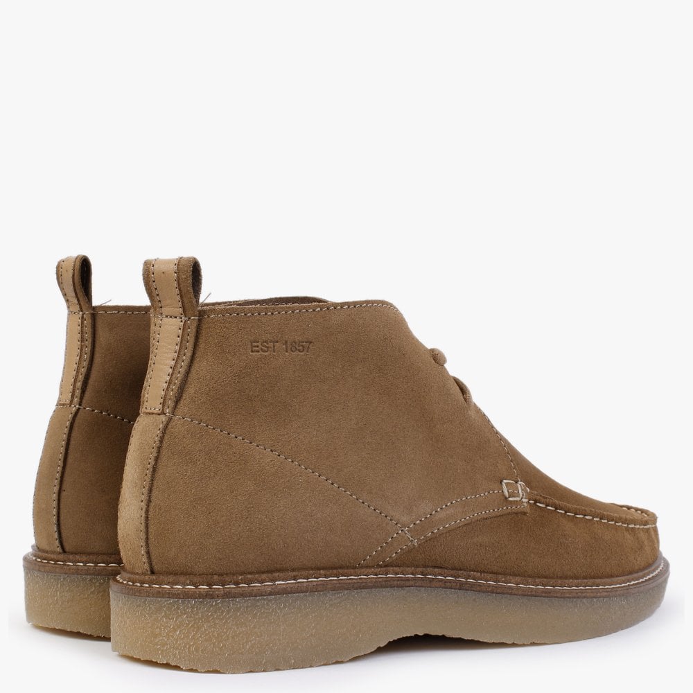 Perth Tan Suede Wallabee Boots
