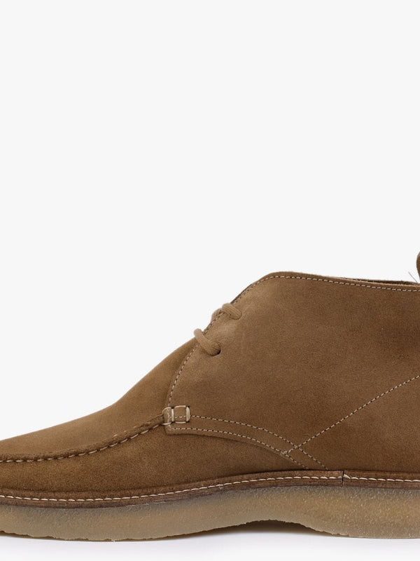 Perth Tan Suede Wallabee Boots
