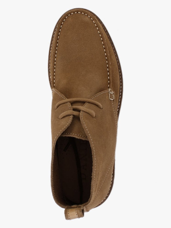 Perth Tan Suede Wallabee Boots