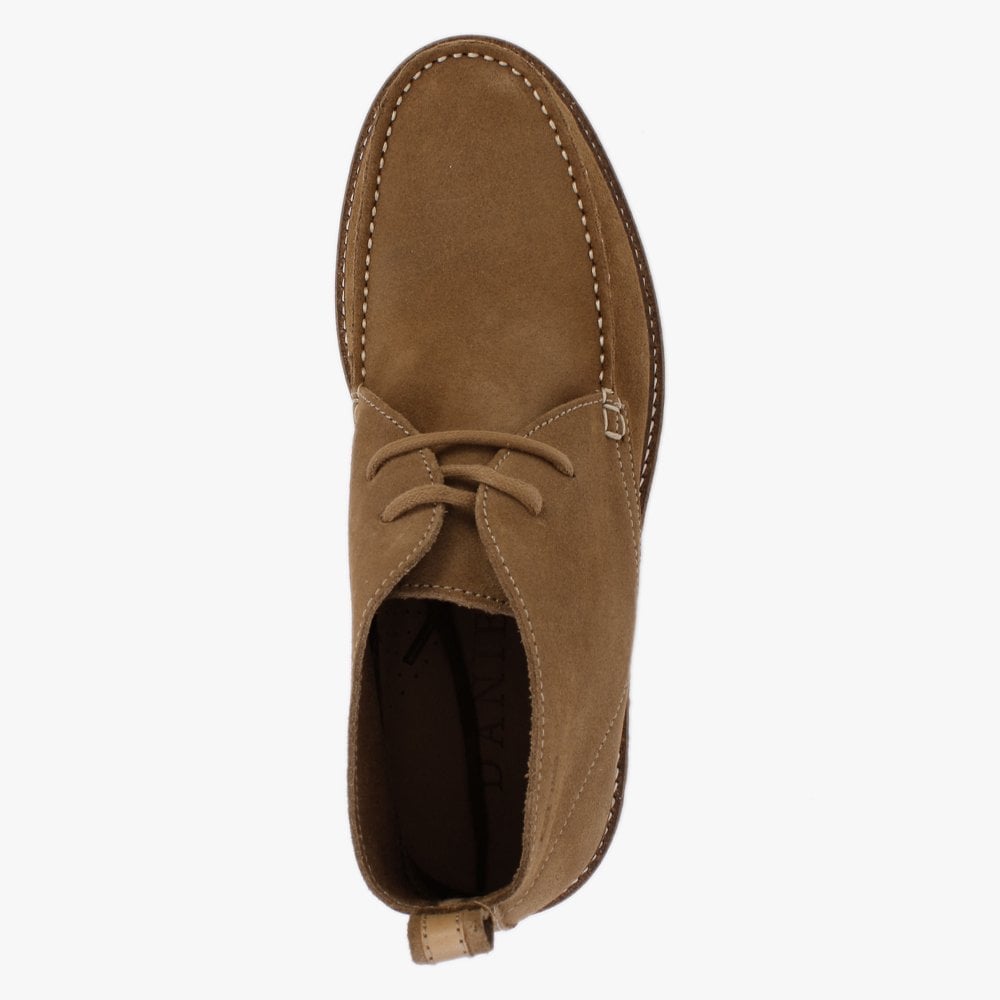 Perth Tan Suede Wallabee Boots