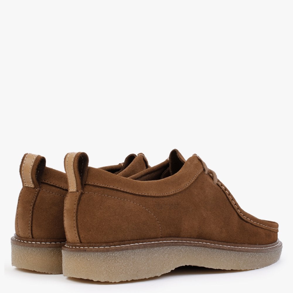 Port Tan Suede Wallabee Shoes