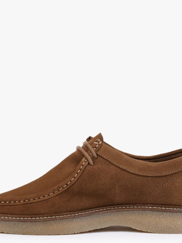 Port Tan Suede Wallabee Shoes