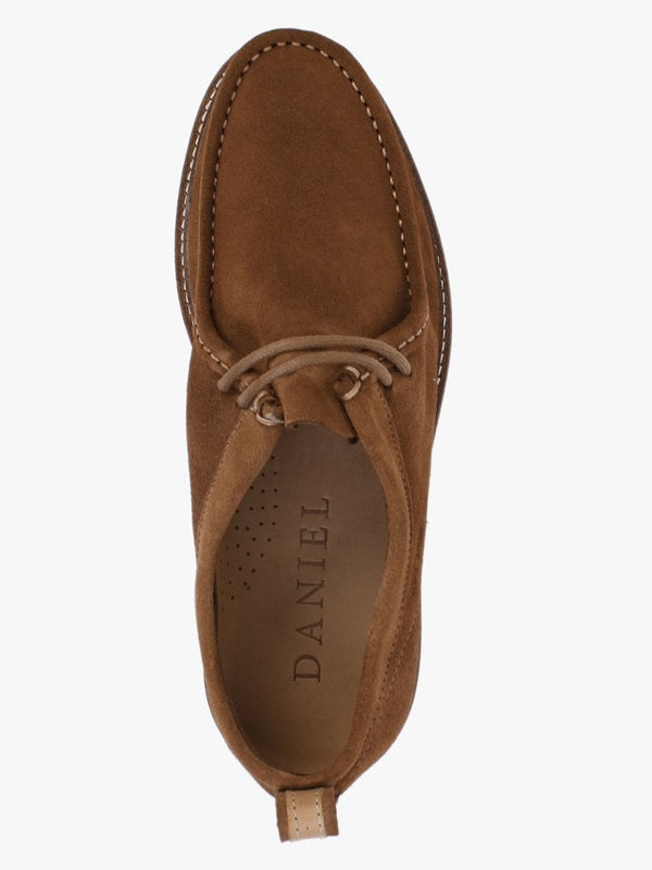 Port Tan Suede Wallabee Shoes