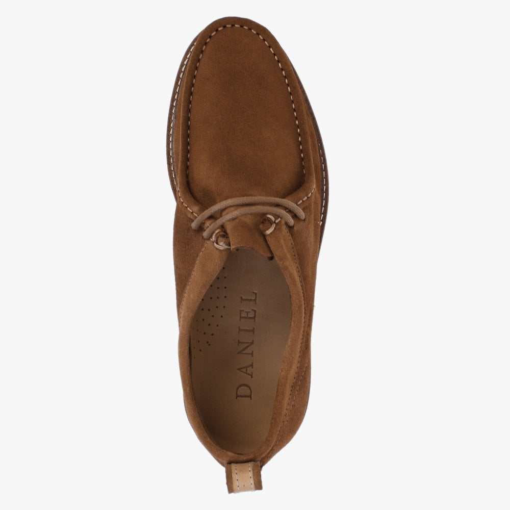 Port Tan Suede Wallabee Shoes