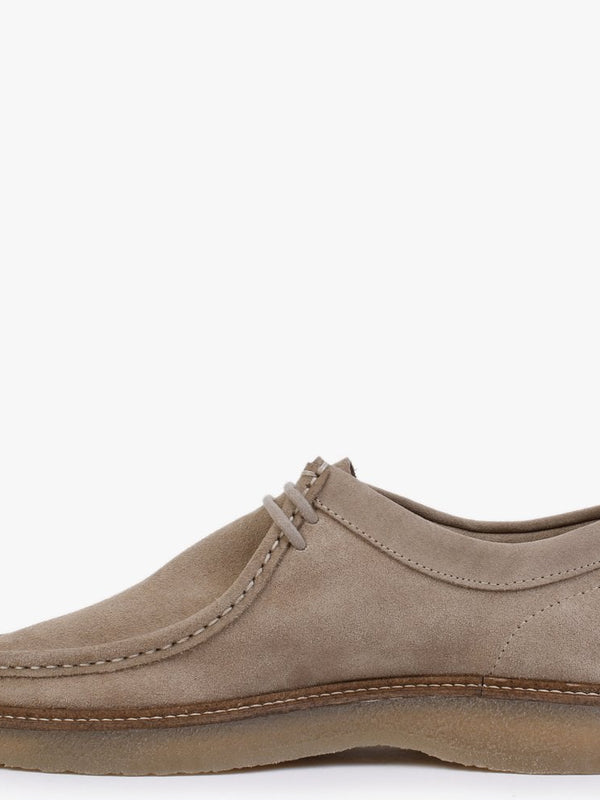 Port Beige Suede Wallabee Shoes