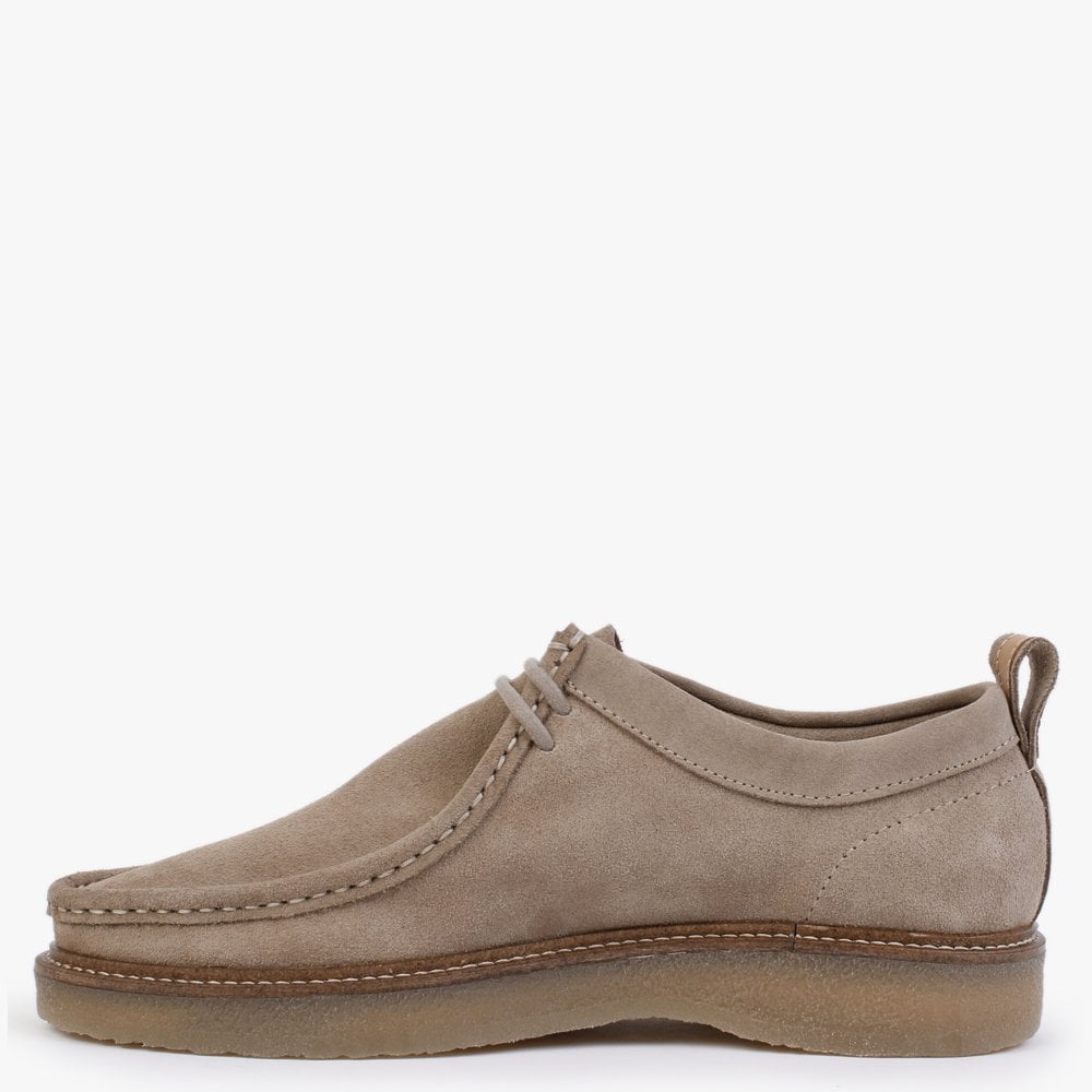 Port Beige Suede Wallabee Shoes