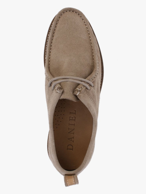 Port Beige Suede Wallabee Shoes