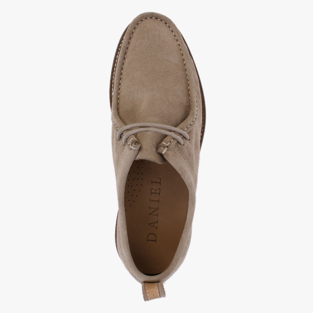 Port Beige Suede Wallabee Shoes
