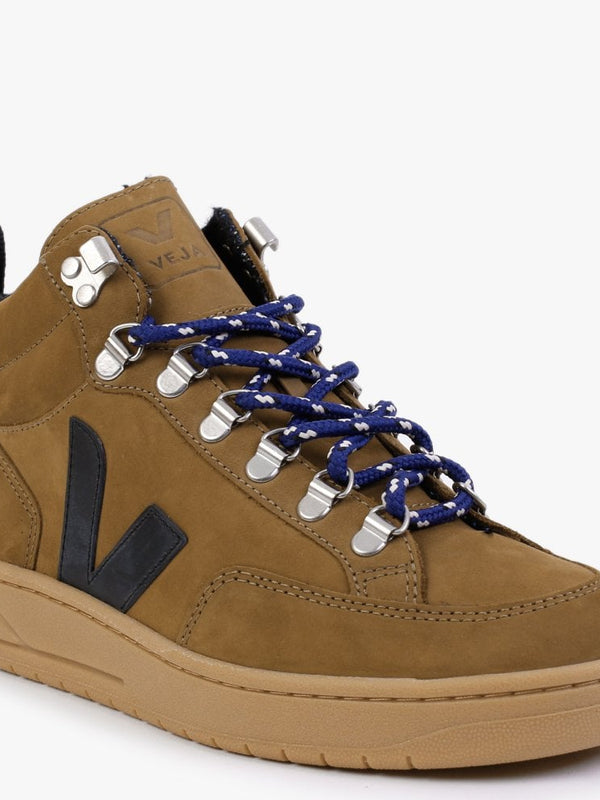 Roraima Nubuck Tent Black High Top Trainers