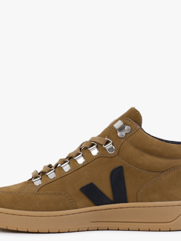 Roraima Nubuck Tent Black High Top Trainers