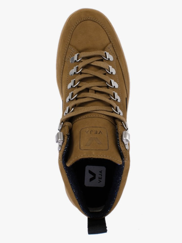 Roraima Nubuck Tent Black High Top Trainers