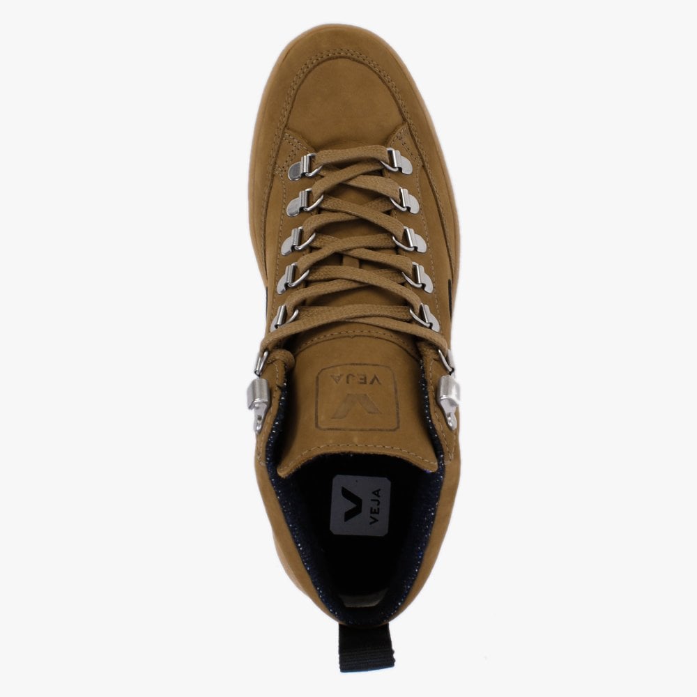 Roraima Nubuck Tent Black High Top Trainers