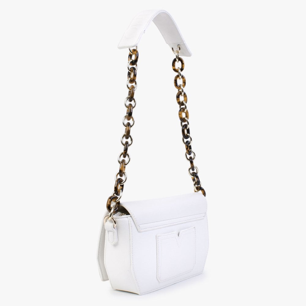 Prue White Shoulder Bag