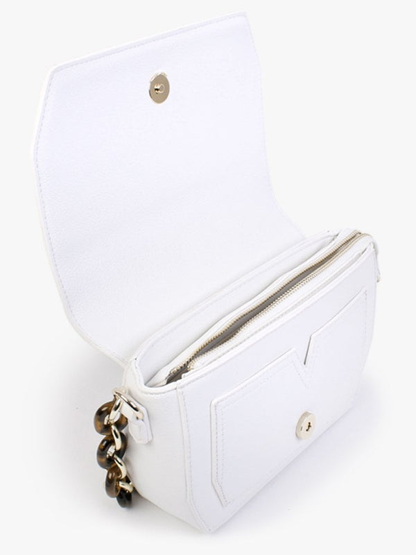 Prue White Shoulder Bag